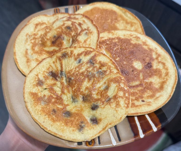 Cottage Cheese Protein Pancakes